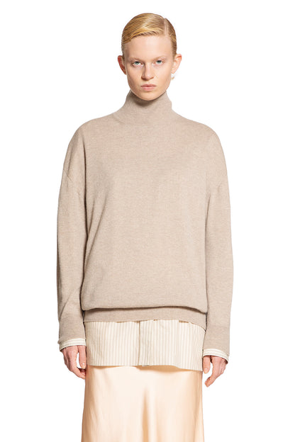 THE ROW WOMAN BEIGE KNITWEAR