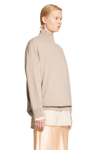 THE ROW WOMAN BEIGE KNITWEAR