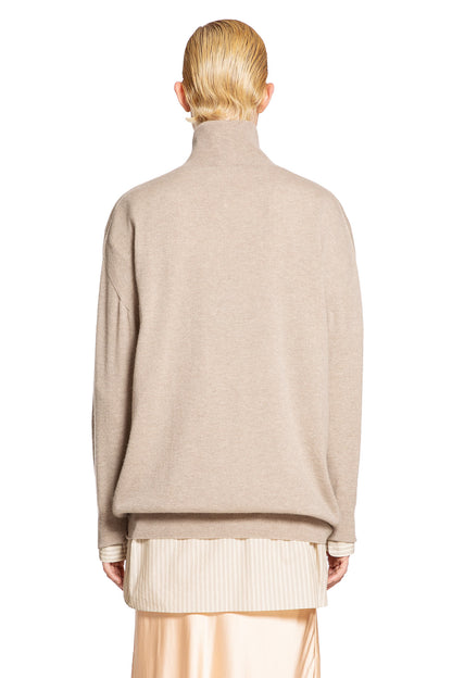 THE ROW WOMAN BEIGE KNITWEAR