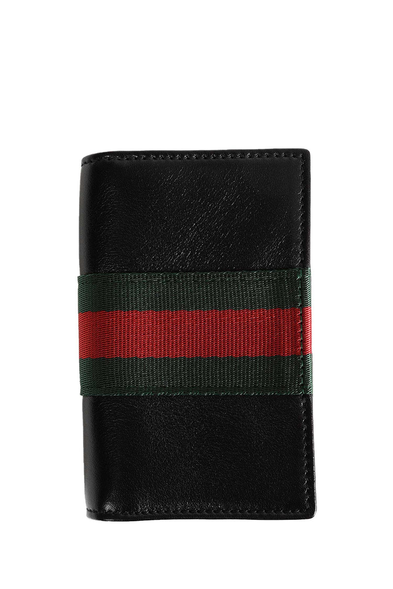 GUCCI Web Trademark Card Case man