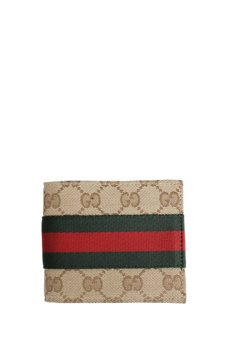 GUCCI Bi-fold wallet with Web man