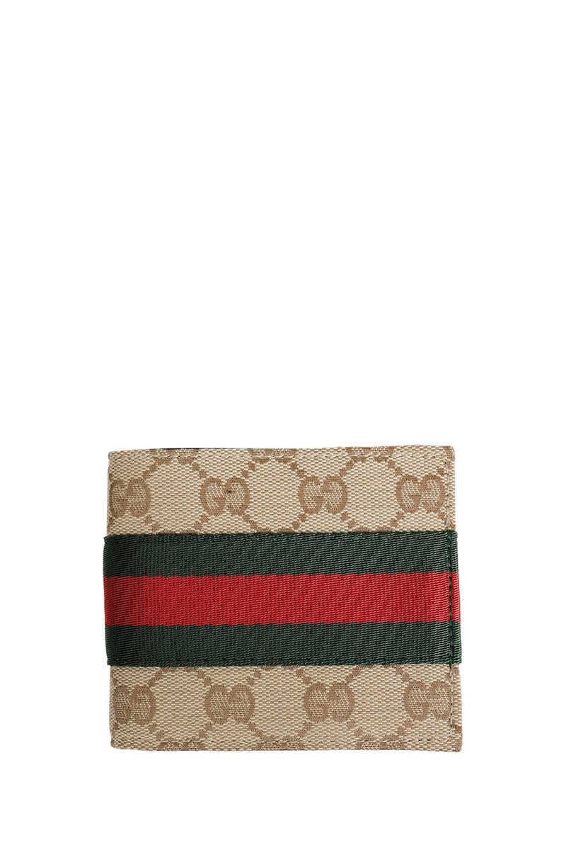 GUCCI Bi-fold wallet with Web man
