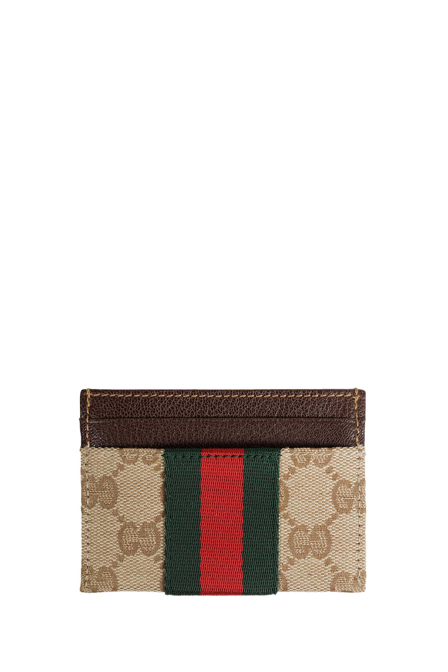 GUCCI GG Card Case With Web man