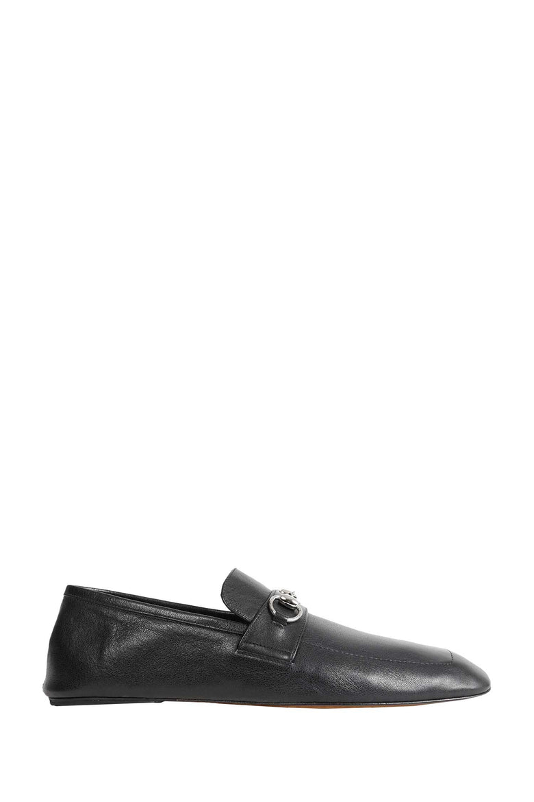 GUCCI Leather Loafers man