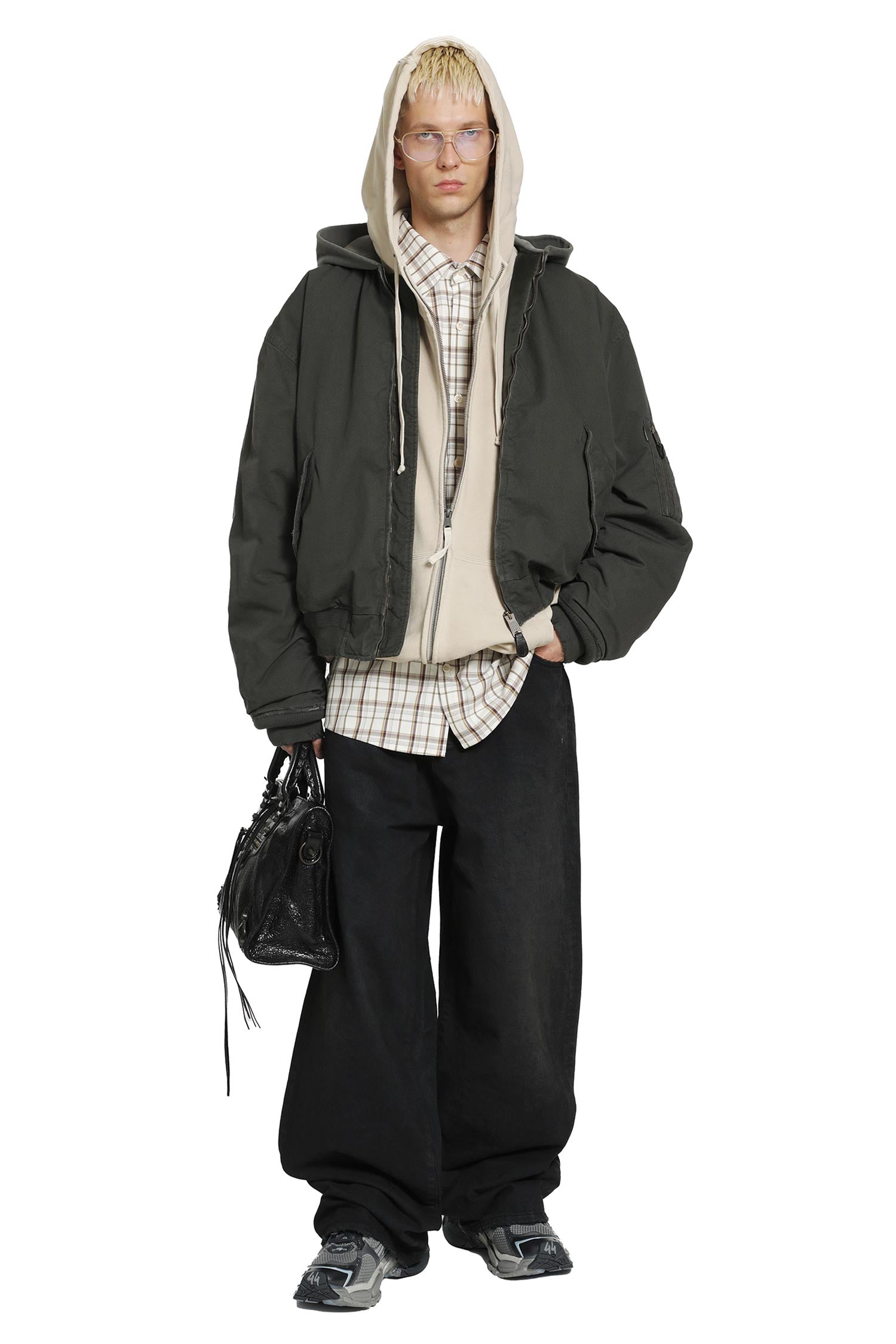 BALENCIAGA Japanese Denim Casual Pants man
