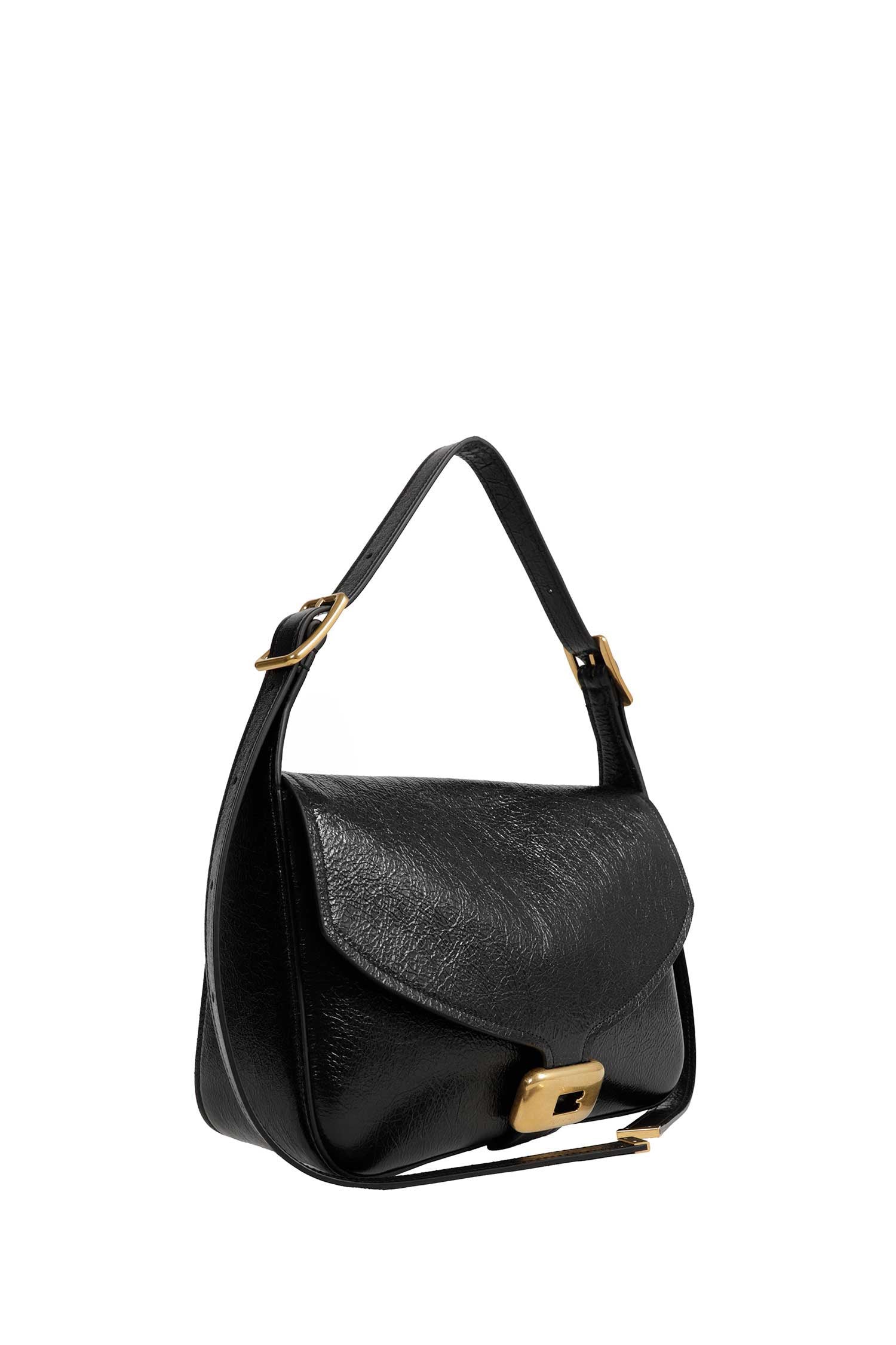 Clicca Leather Medium Shoulder Bag