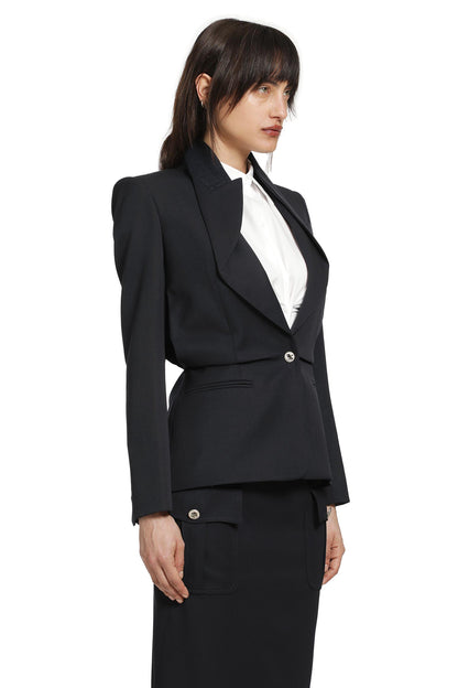 Folded Lapel Blazer