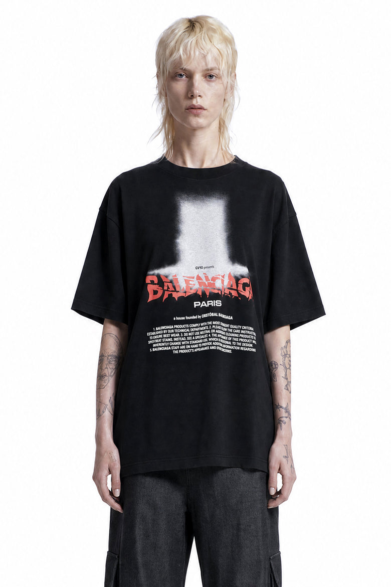 
              BALENCIAGA The Door Oversized T-Shirt woman
            