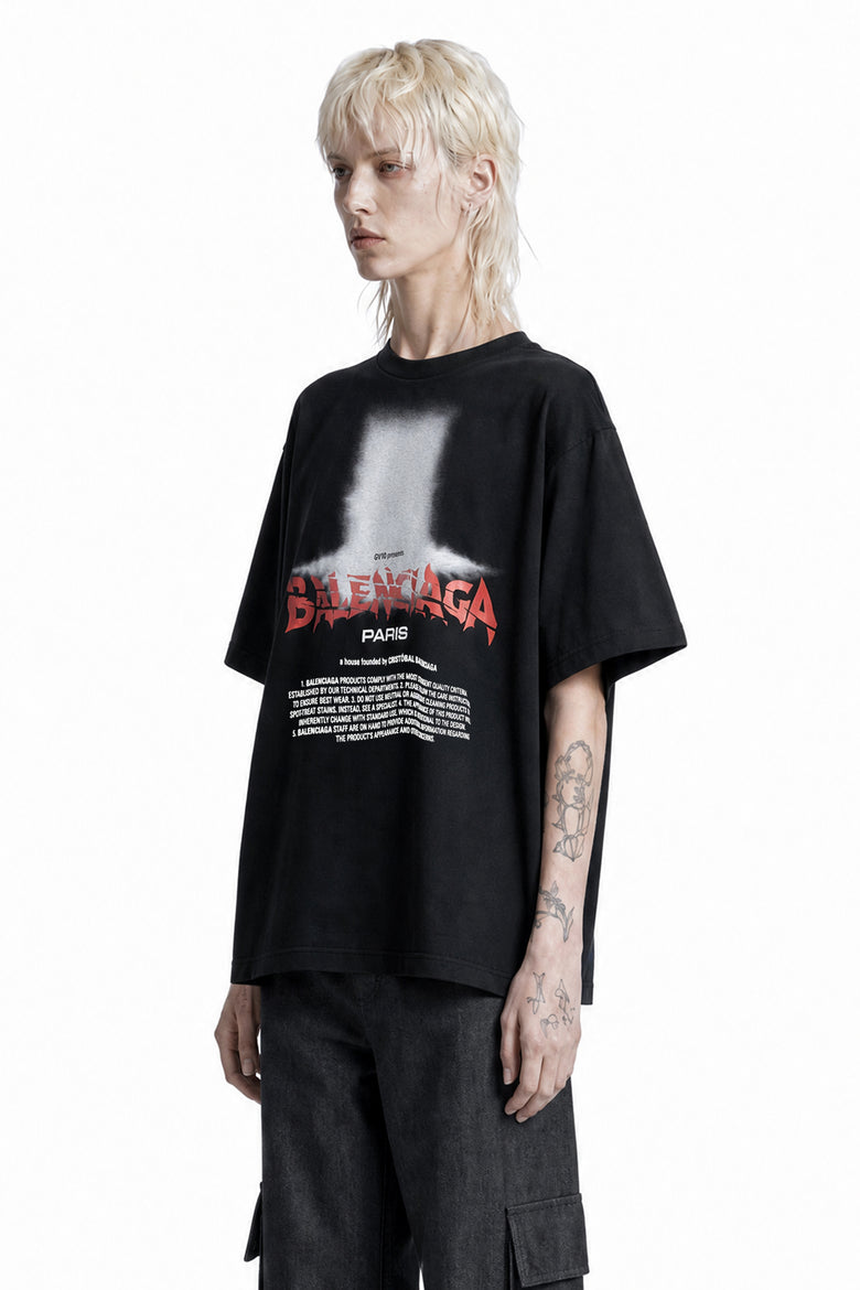 
              BALENCIAGA The Door Oversized T-Shirt woman
            