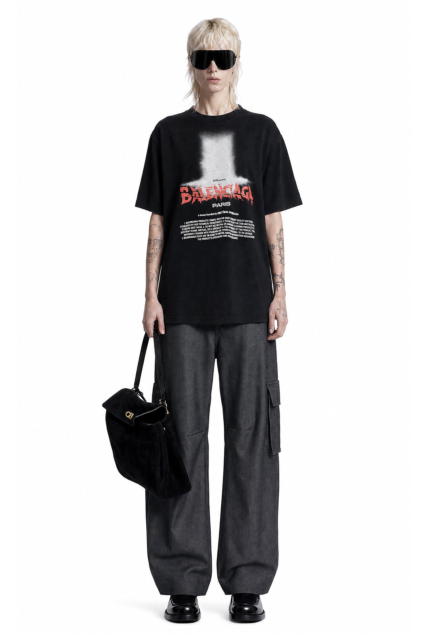 BALENCIAGA The Door Oversized T-Shirt woman
