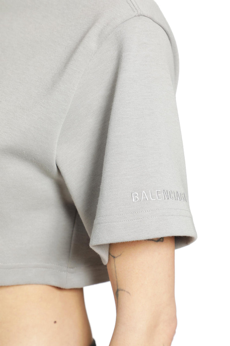 BALENCIAGA Cropped T-Shirt woman