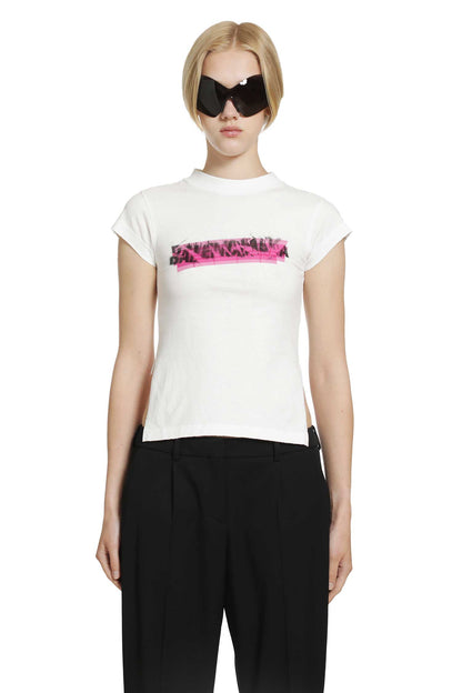 Spray Chopped Back T-Shirt
