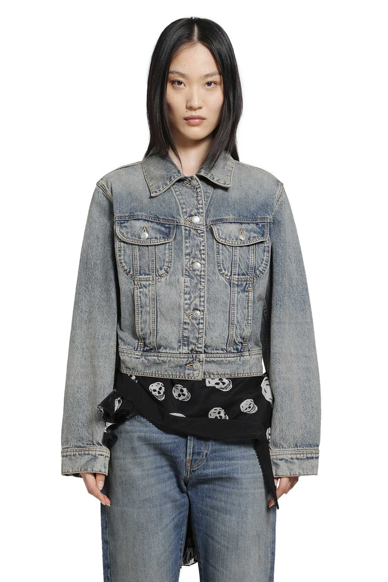 
              MCQUEEN Denim Jacket woman
            