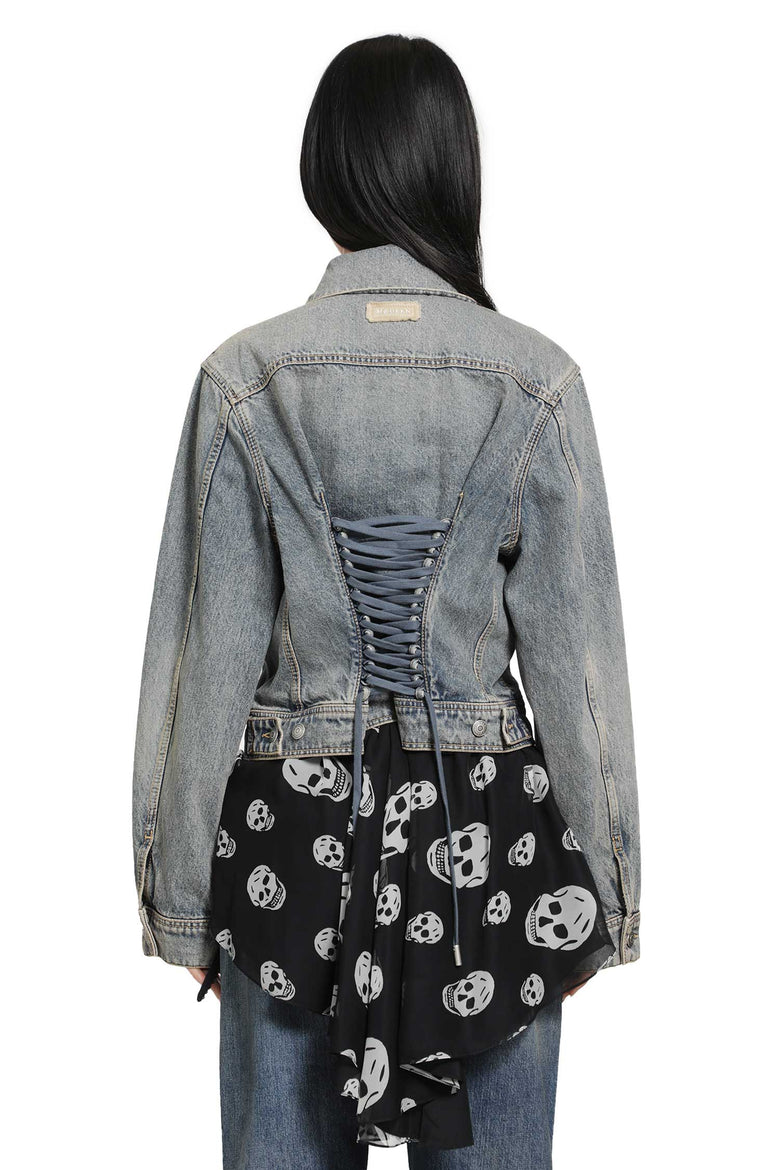 MCQUEEN Denim Jacket woman