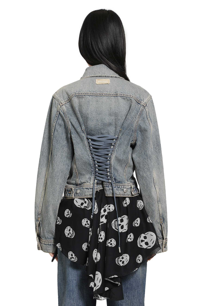 MCQUEEN Denim Jacket woman