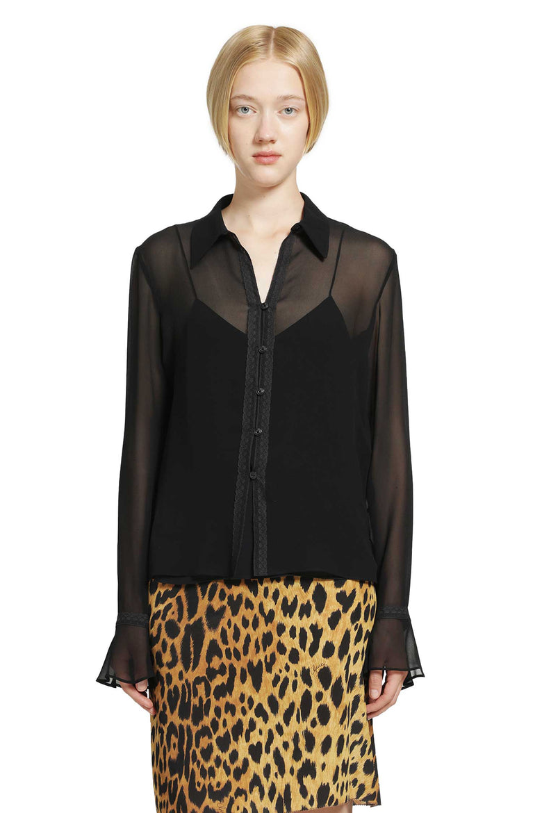 
              GUCCI Silk Georgette Shirt woman
            