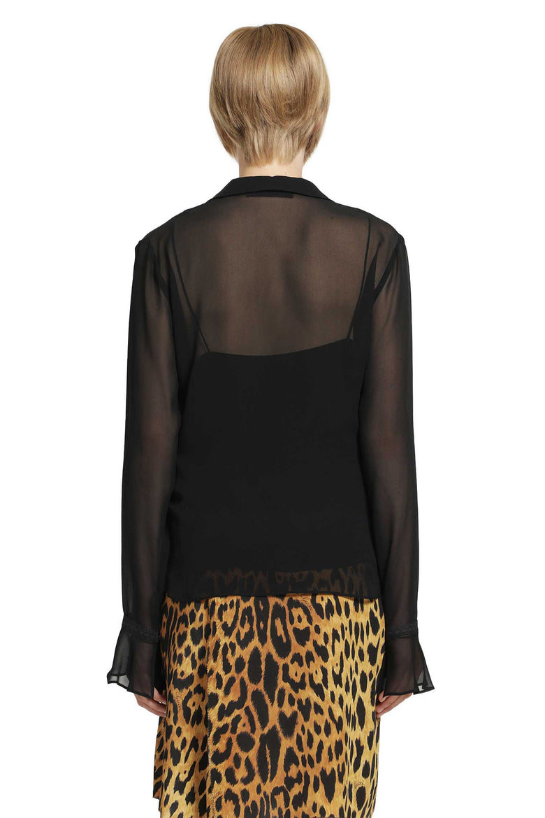GUCCI Silk Georgette Shirt woman