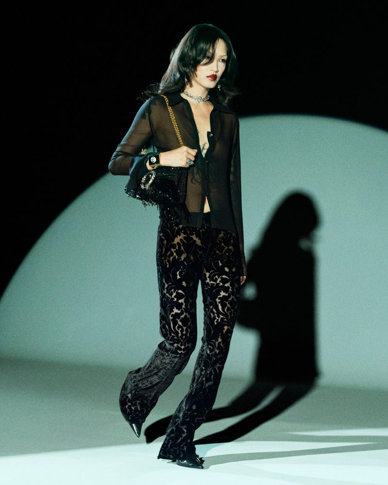 GUCCI Silk Georgette Shirt woman