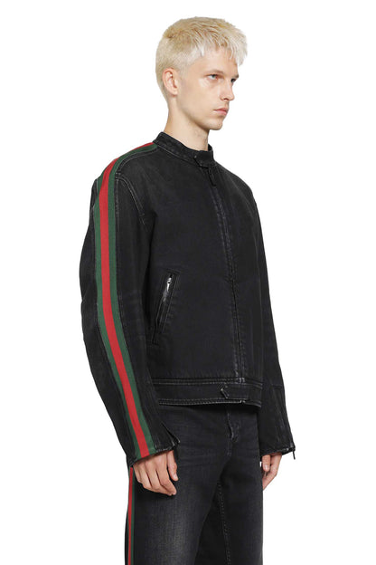 Biker Jacket With Web