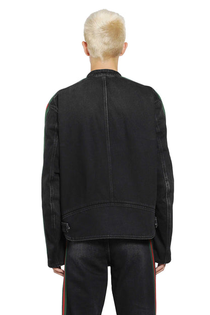 Biker Jacket With Web