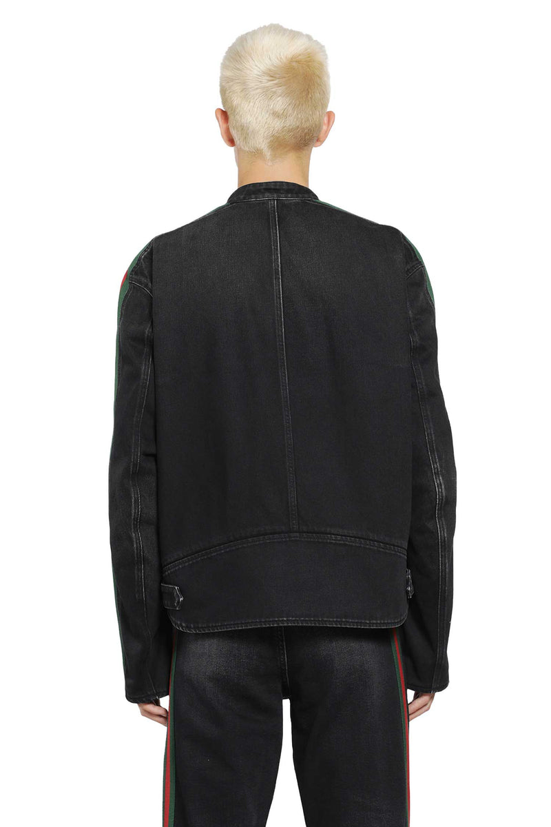 GUCCI Biker Jacket With Web man