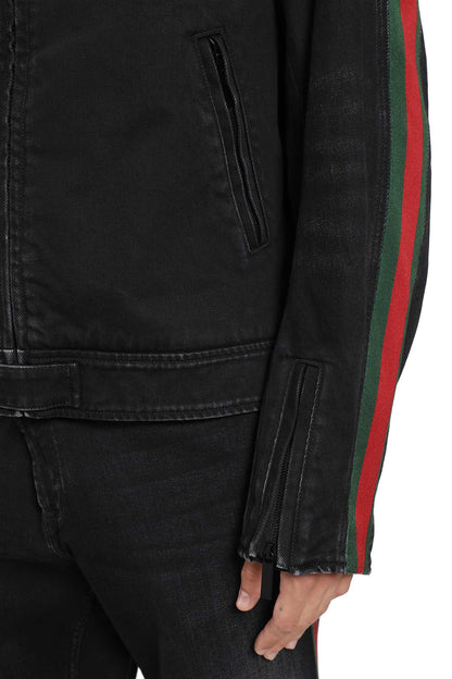 Biker Jacket With Web