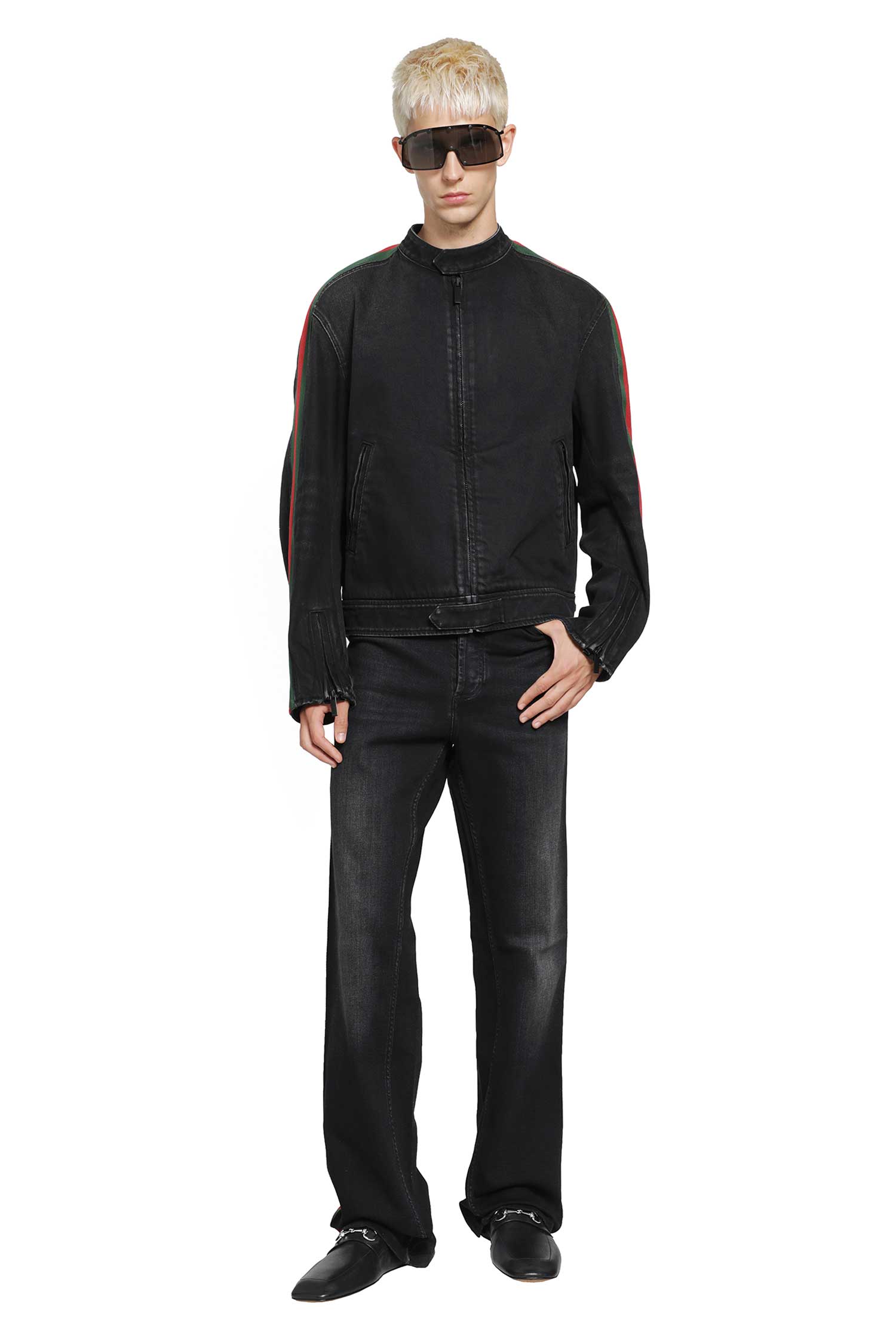 Biker Jacket With Web