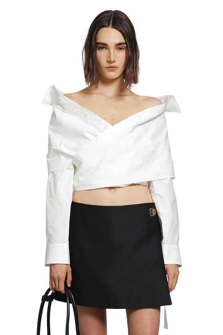 BALENCIAGA Wrap Shirt woman