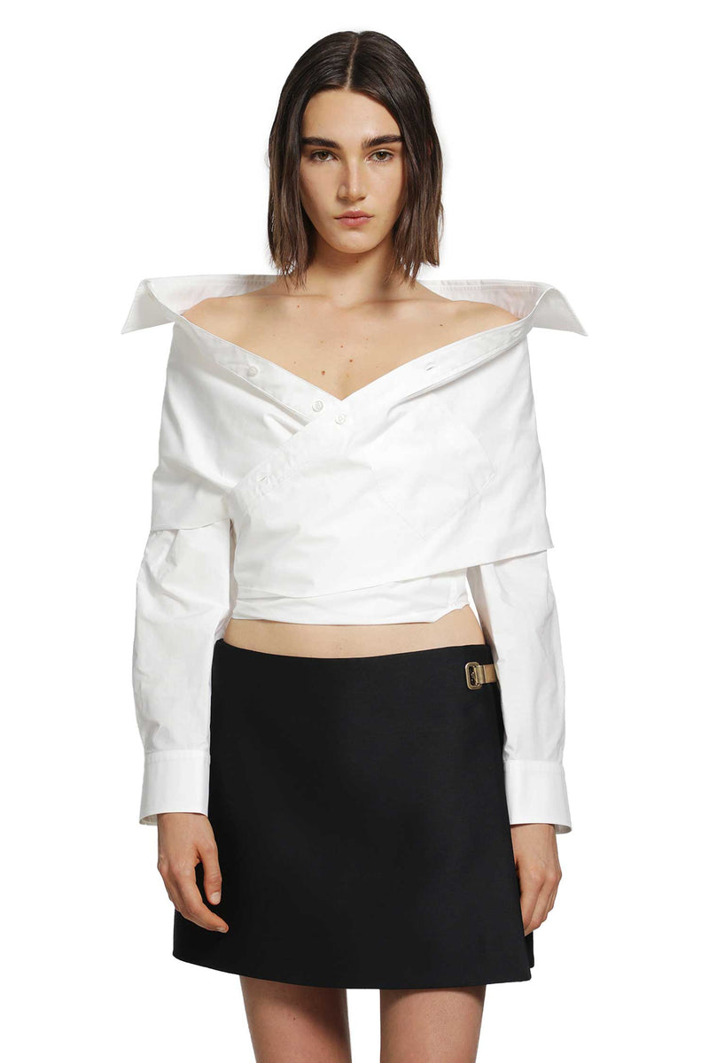BALENCIAGA Wrap Shirt woman
