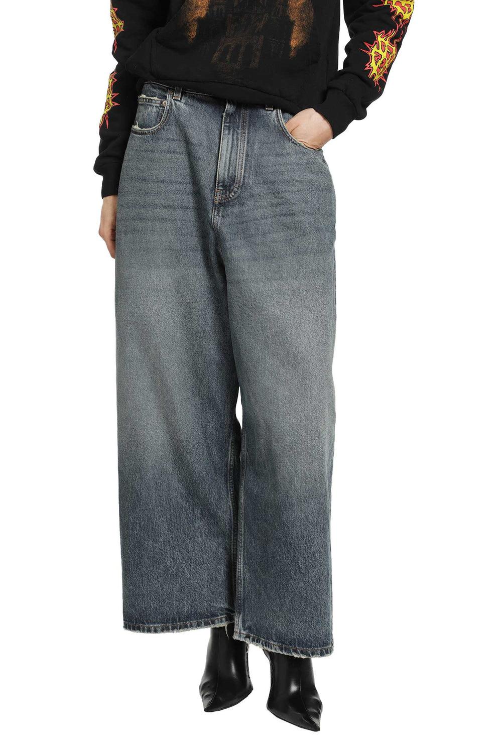 BALENCIAGA Low Crotch Baggy Jeans woman