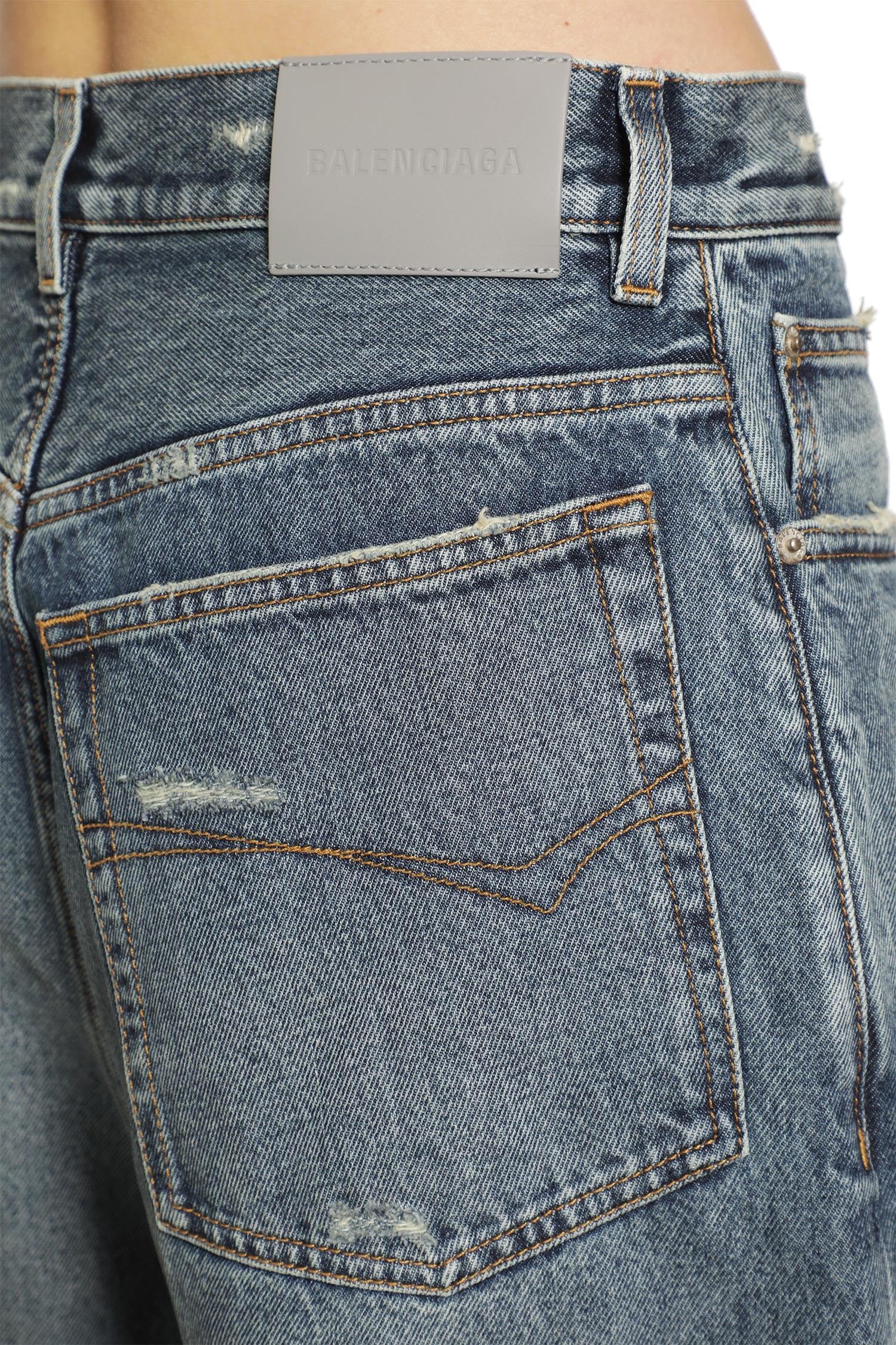 Low Crotch Baggy Jeans