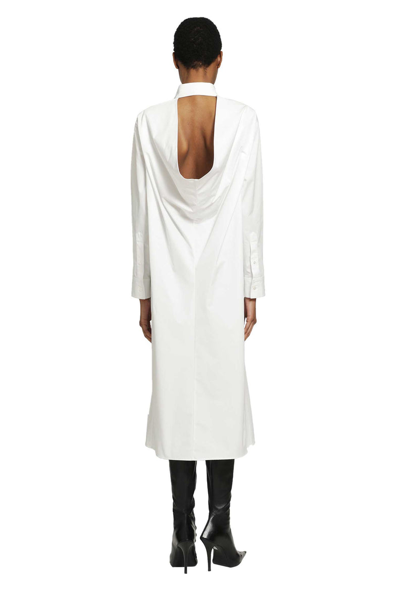BALENCIAGA Draped Back Dress woman