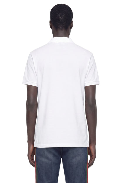 Cotton Jersey Piqué Polo Shirt