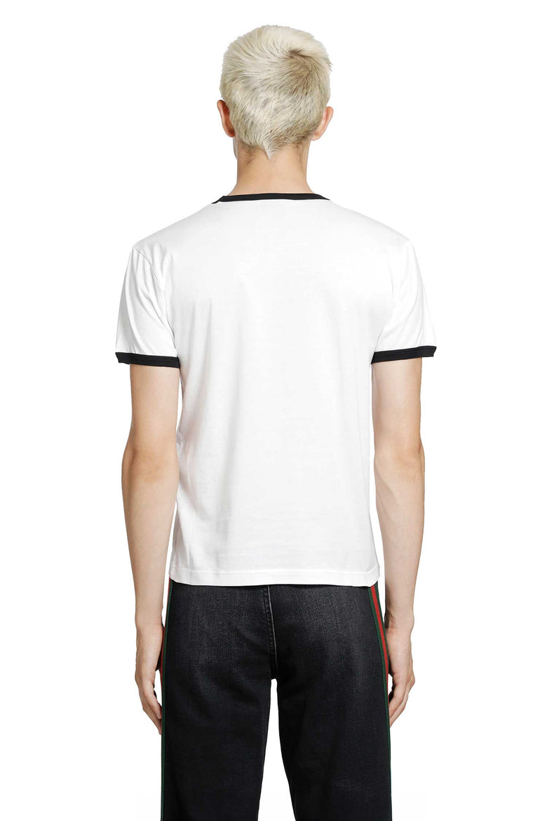 
              GUCCI Web and Crest T-Shirt man
            