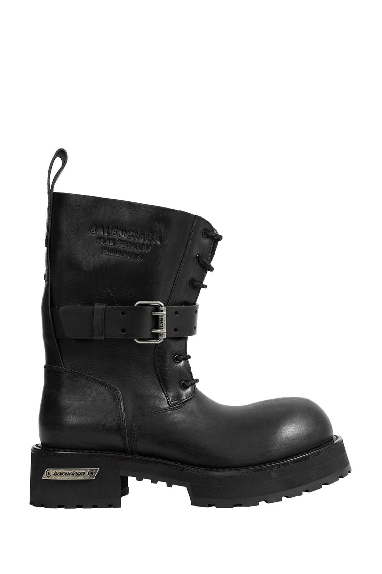 BALENCIAGA Venom Lace-Up Booties man