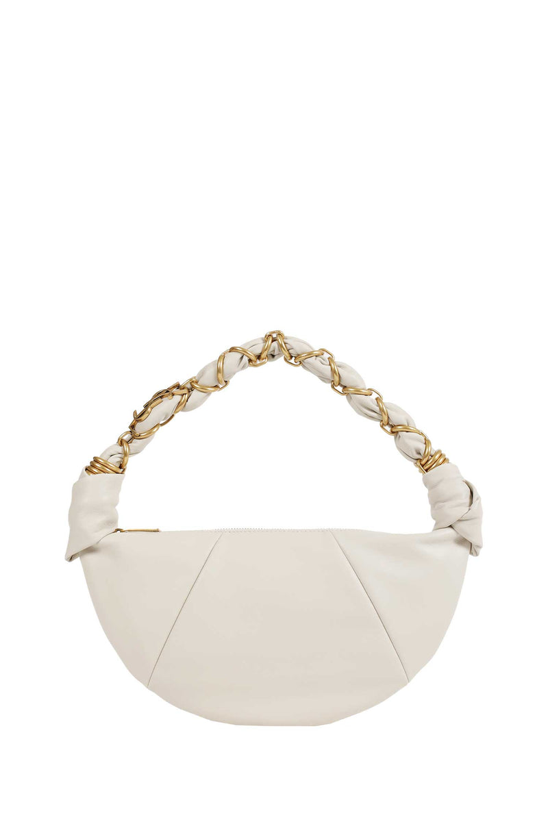 SAINT LAURENT Amalia Leather Hobo Bag woman