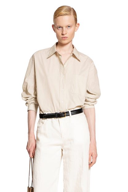 THE ROW WOMAN BEIGE SHIRTS