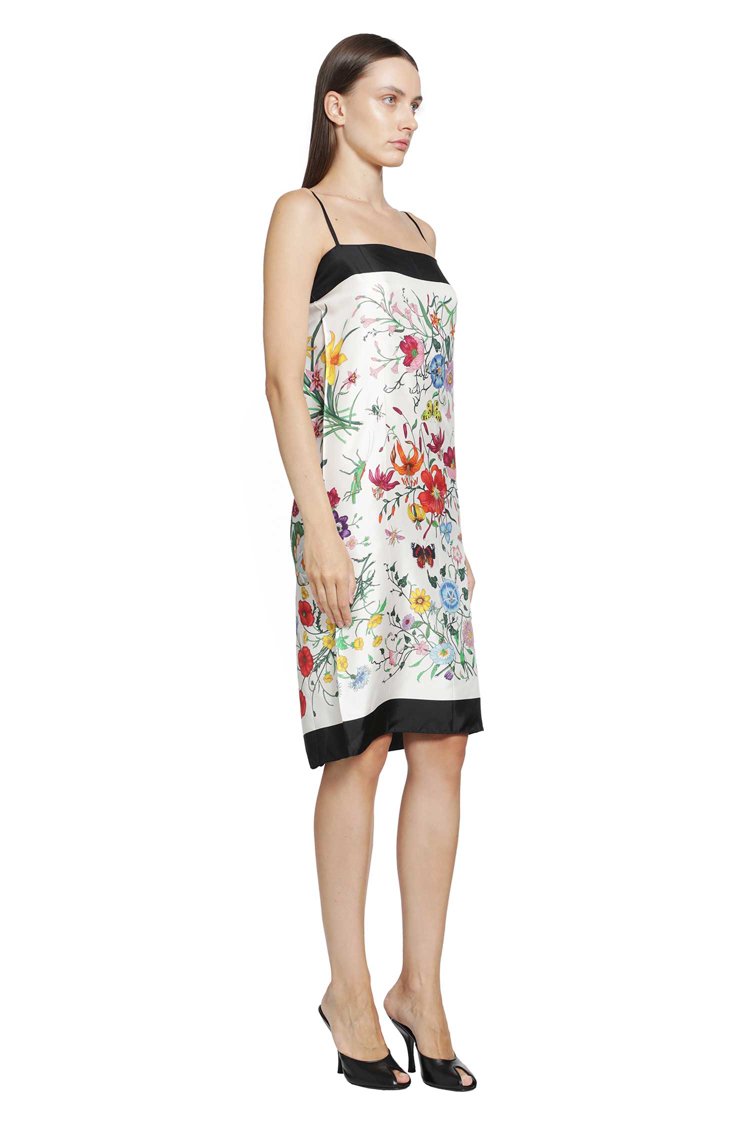 GUCCI Printed Silk Twill Dress woman