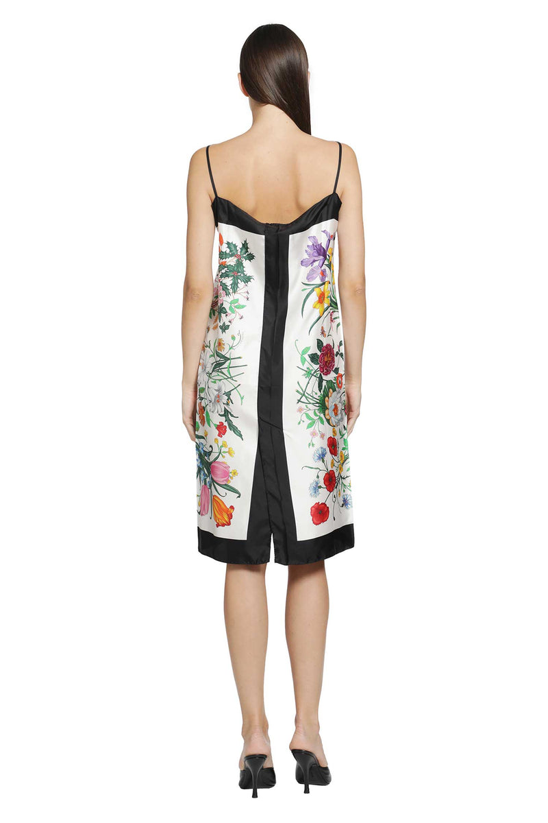 GUCCI Printed Silk Twill Dress woman