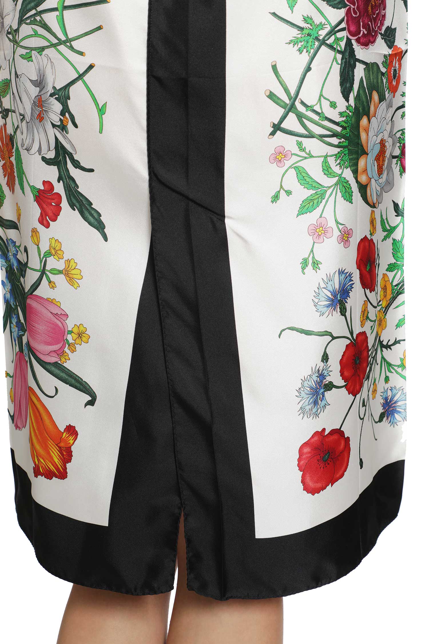 GUCCI Printed Silk Twill Dress woman