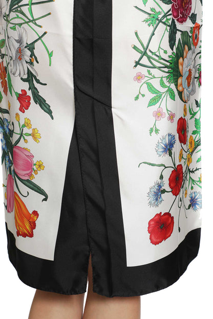 Printed Silk Twill Dress