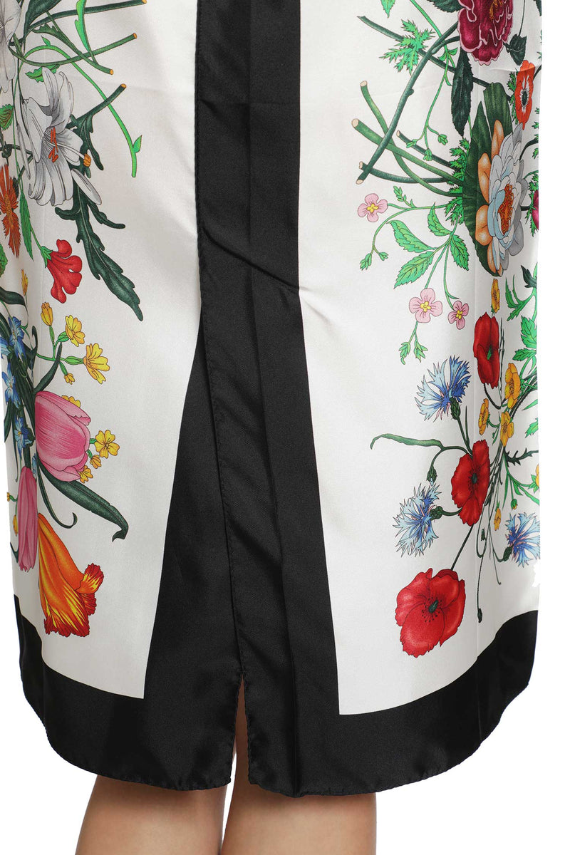 GUCCI Printed Silk Twill Dress woman