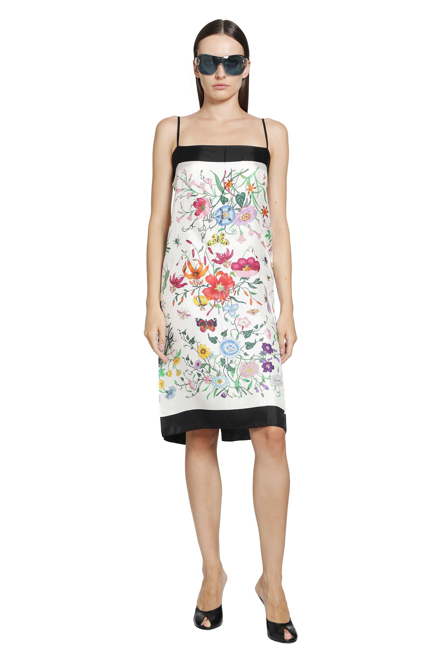GUCCI Printed Silk Twill Dress woman