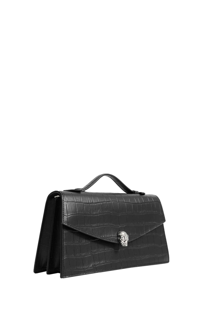 MCQUEEN Skull Top Handle woman