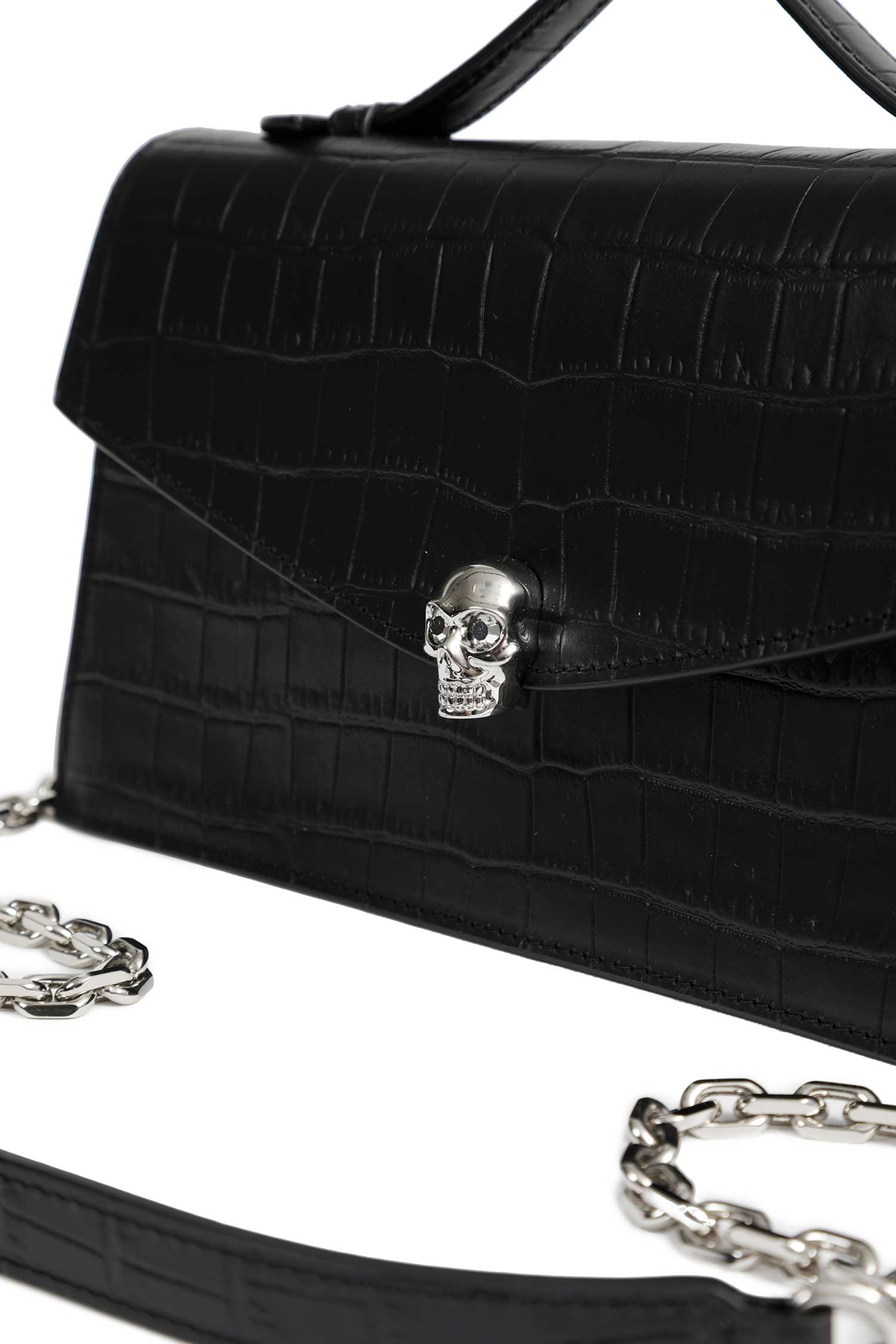 MCQUEEN Skull Top Handle woman