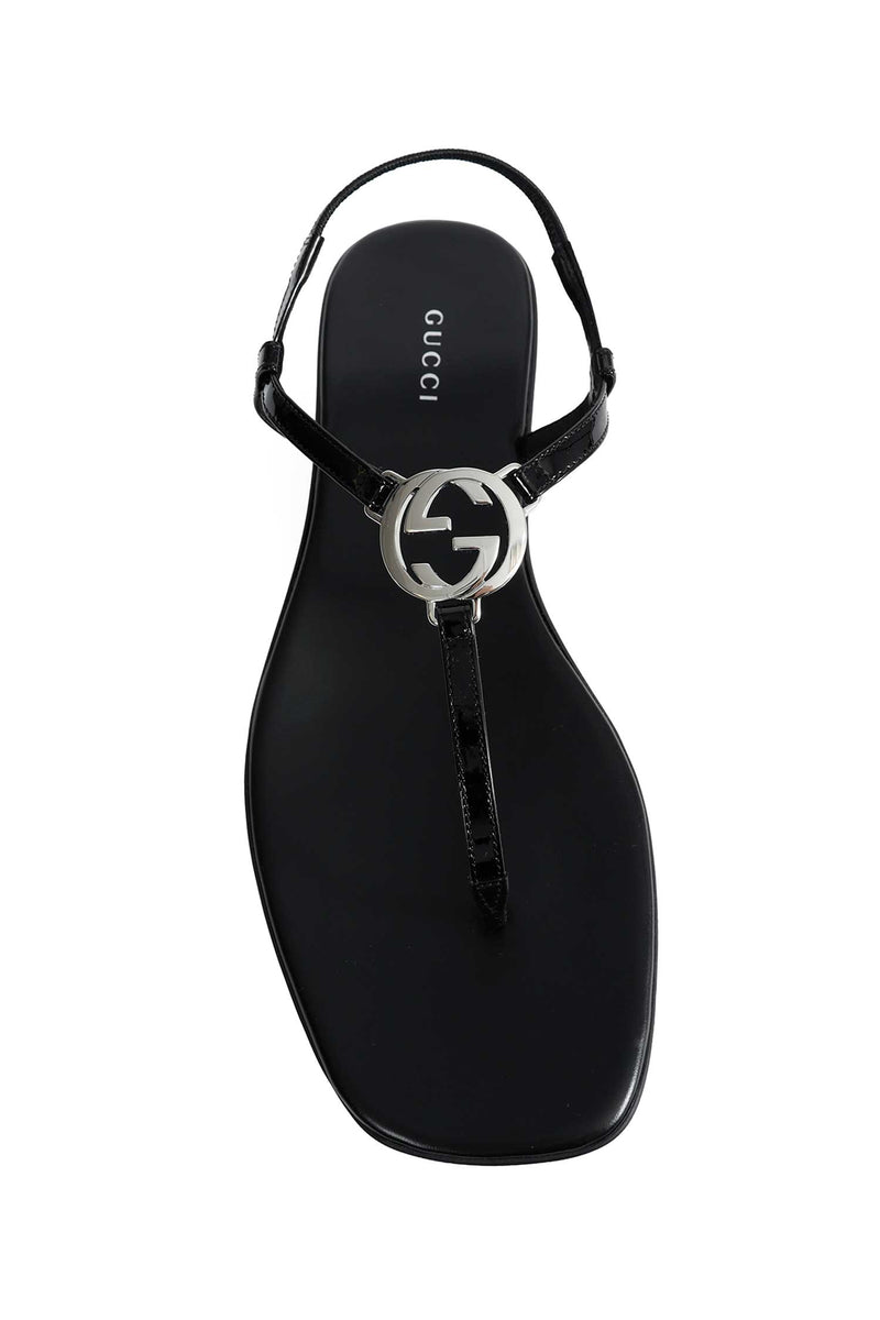 GUCCI Interlocking G Thong Sandals woman