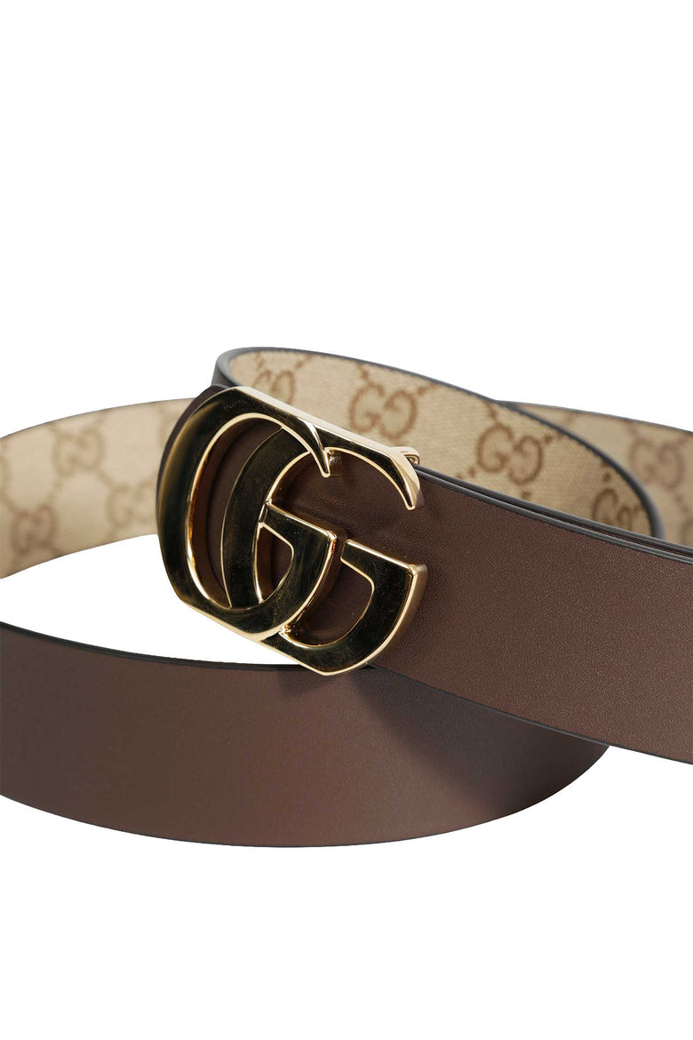
              GUCCI Reversible Cut GG Marmont belt man
            