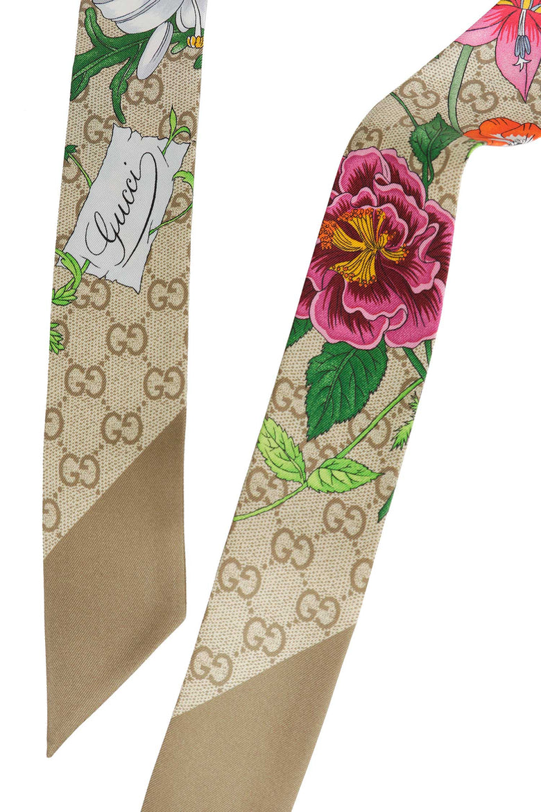 
              GUCCI Printed Silk Ribbon woman
            