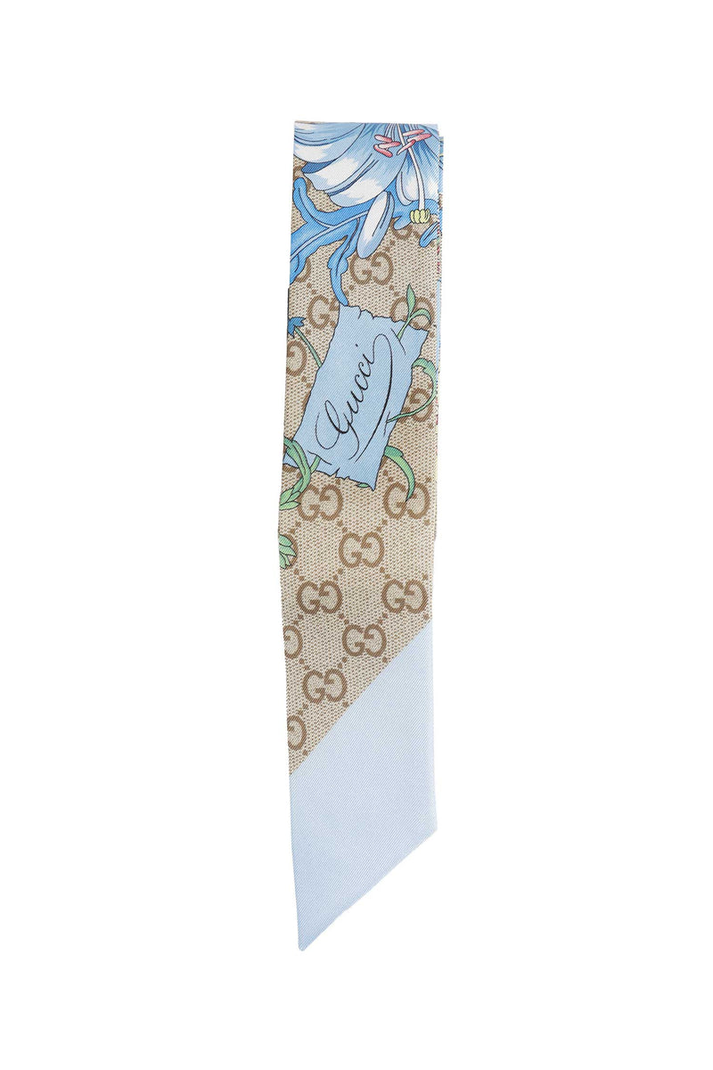 GUCCI GG Flora Silk Ribbon woman