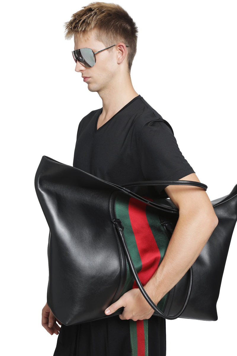 GUCCI Mega Web Trademark Medium Duffle Bag man